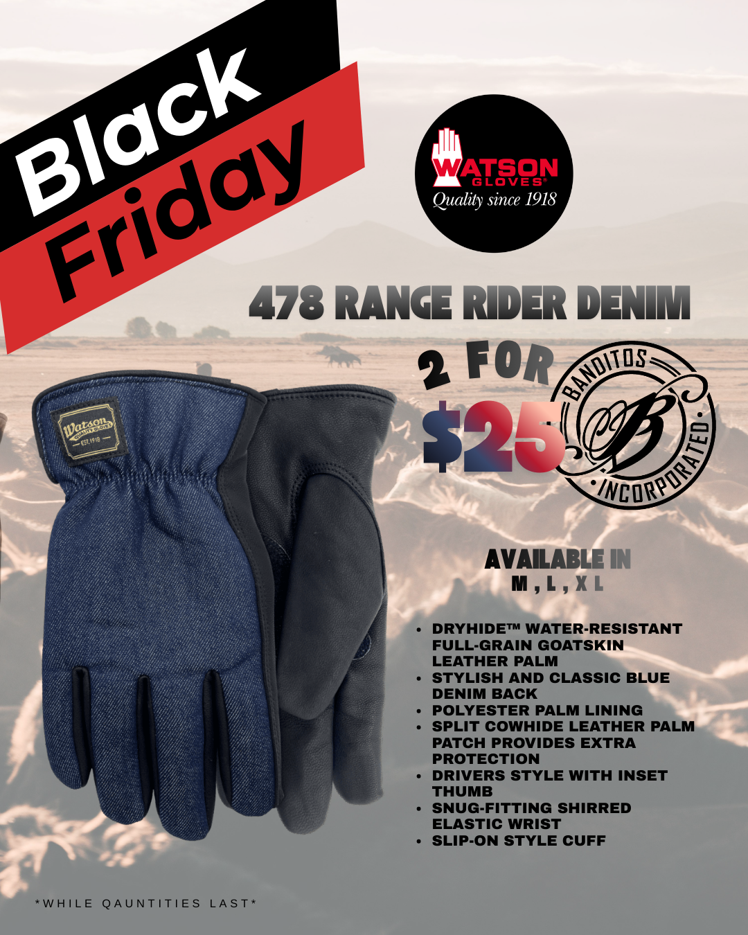 478 Range Rider Denim