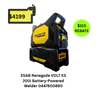 ESAB Renegade VOLT ES 200i Battery-Powered Welder 0447800880