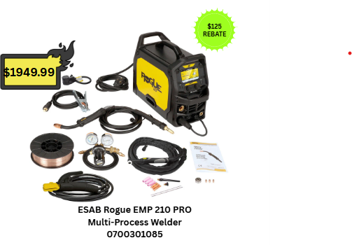 ESAB Rogue EMP 210 PRO Multi-Process Welder 0700301085