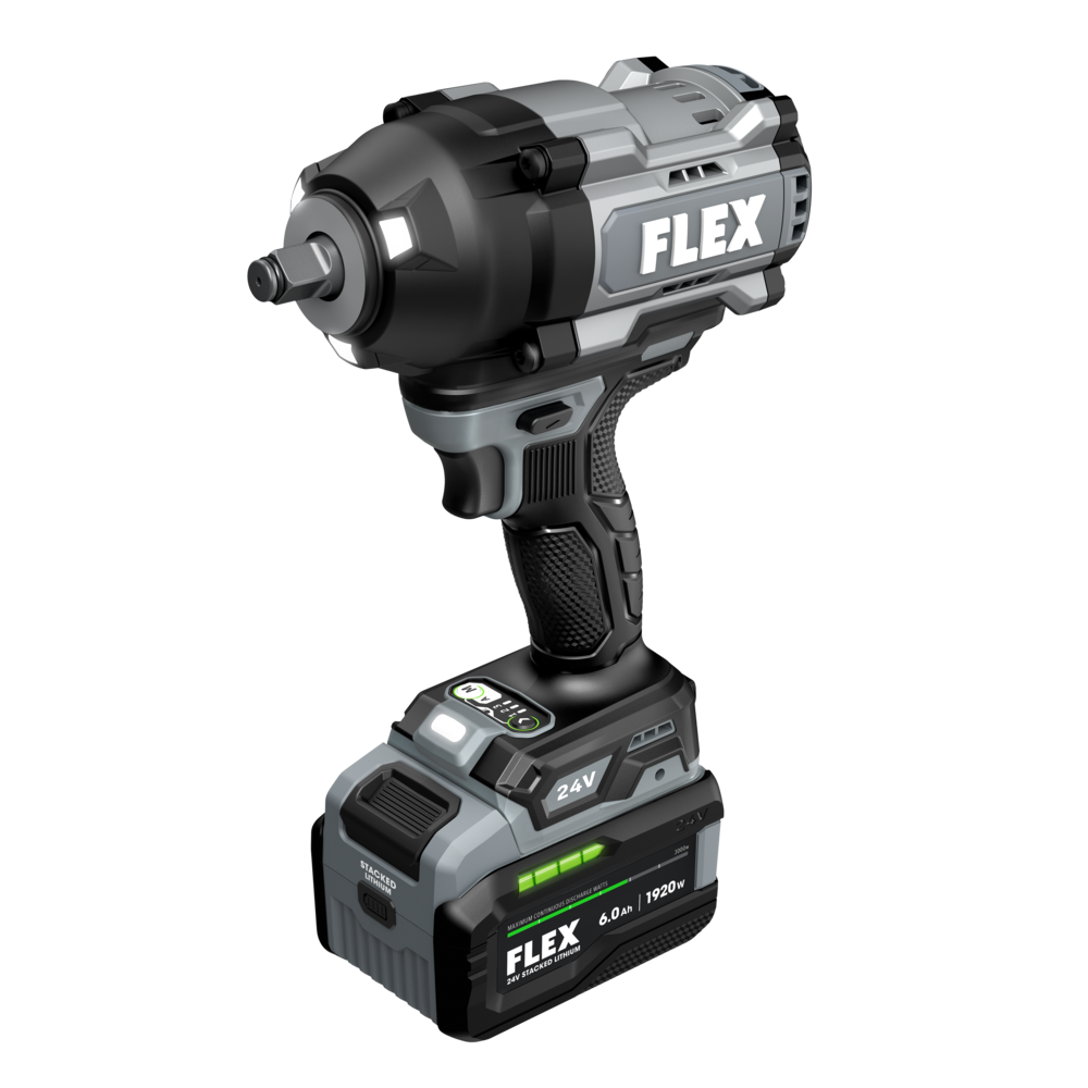 ½” HIGH-TORQUE IMPACT WRENCH STACKED LITHIUM KIT