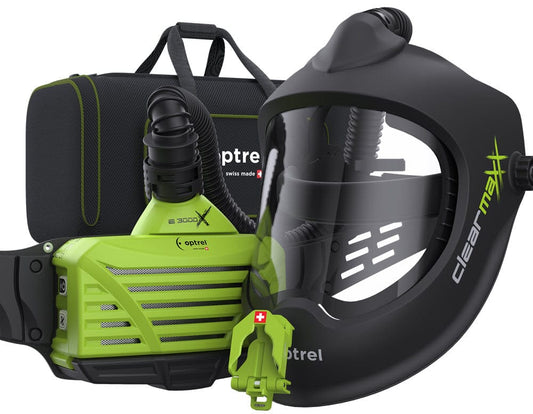 Optrel e3000x PAPR w/Clearmaxx Grinding Helmet